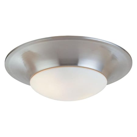 Sonneman Two Light Nickel Bowl Flush Mount 3751.35